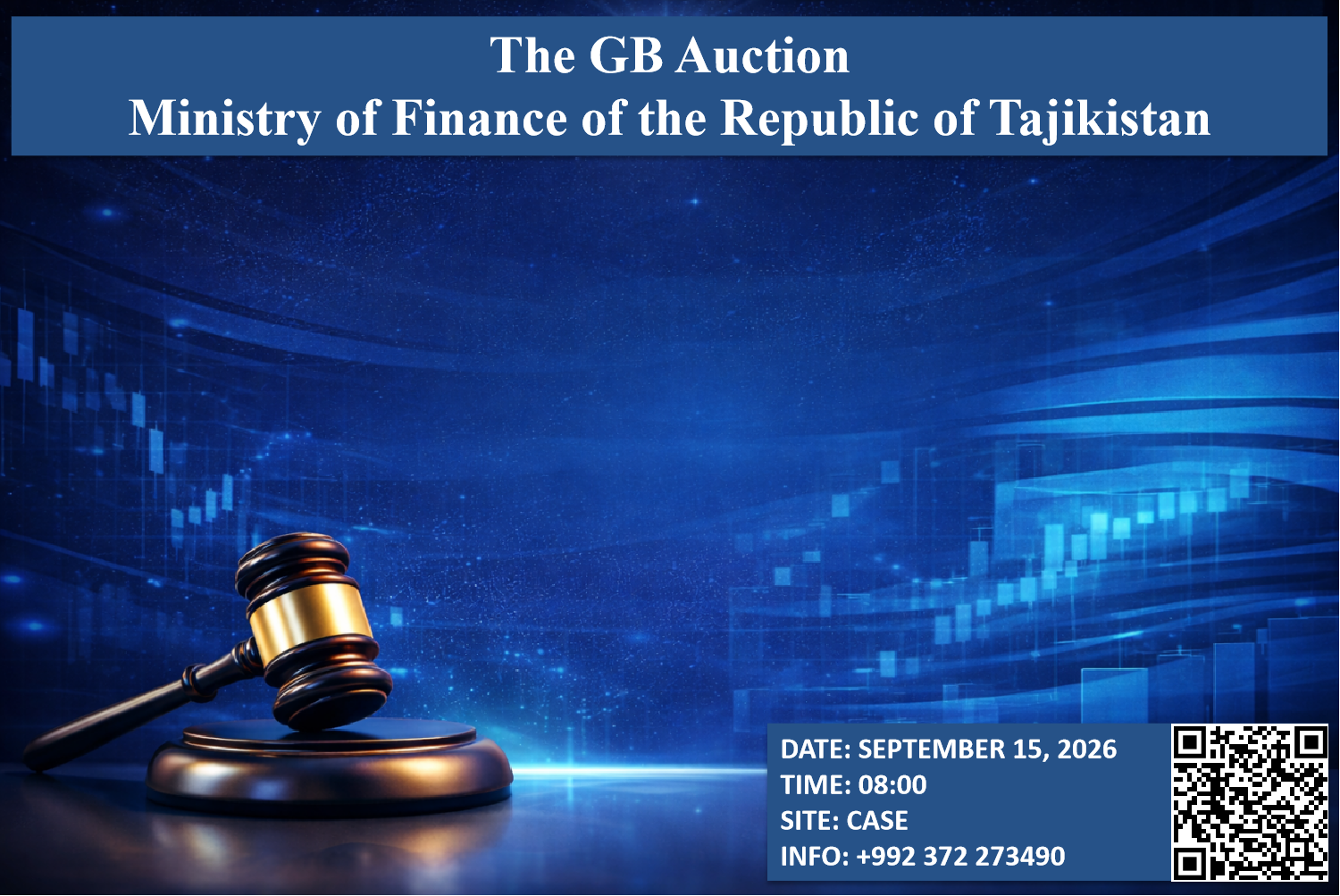 The next GB auction is on September 15, 2026